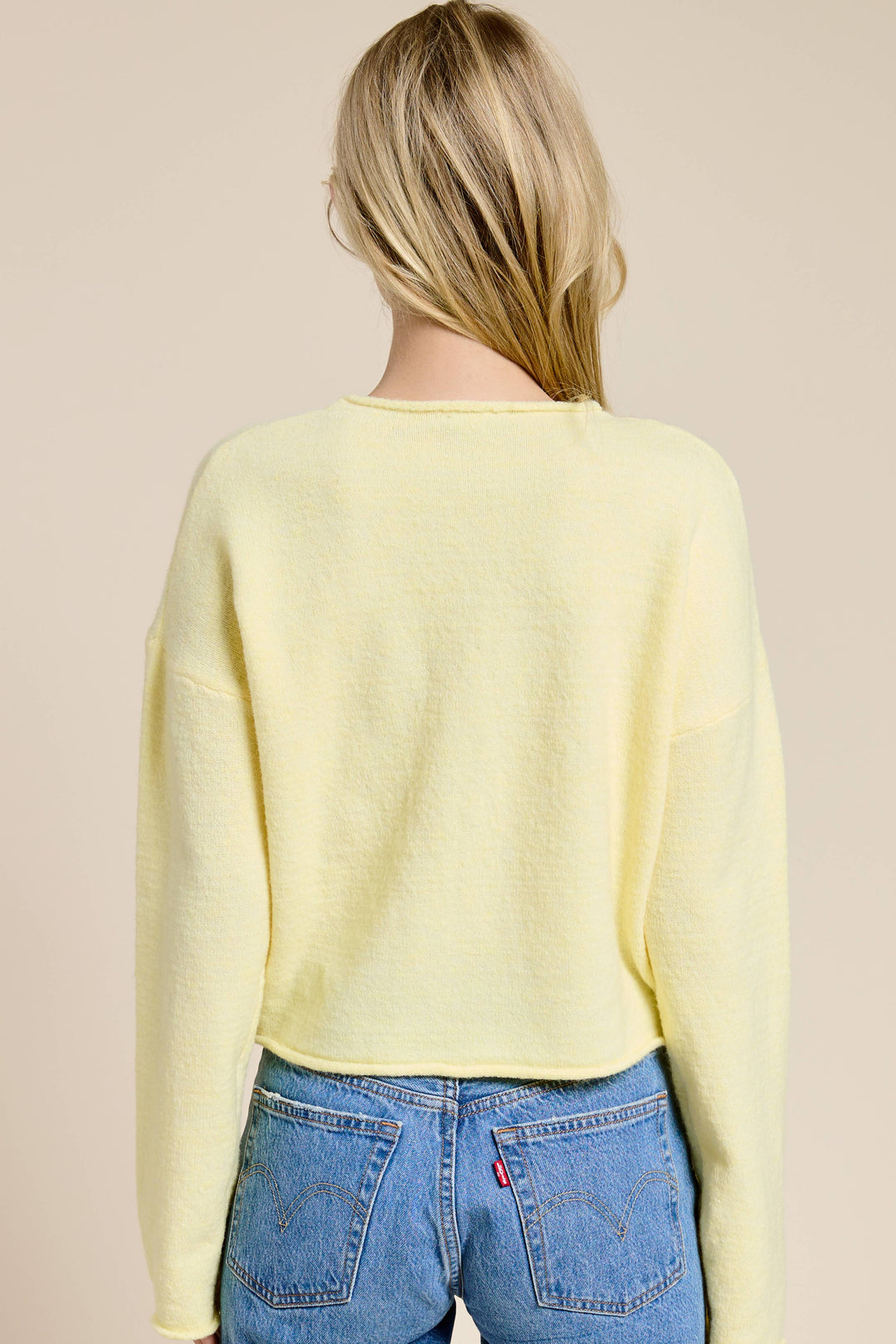 The Winnie Pullover Sweater in Butter