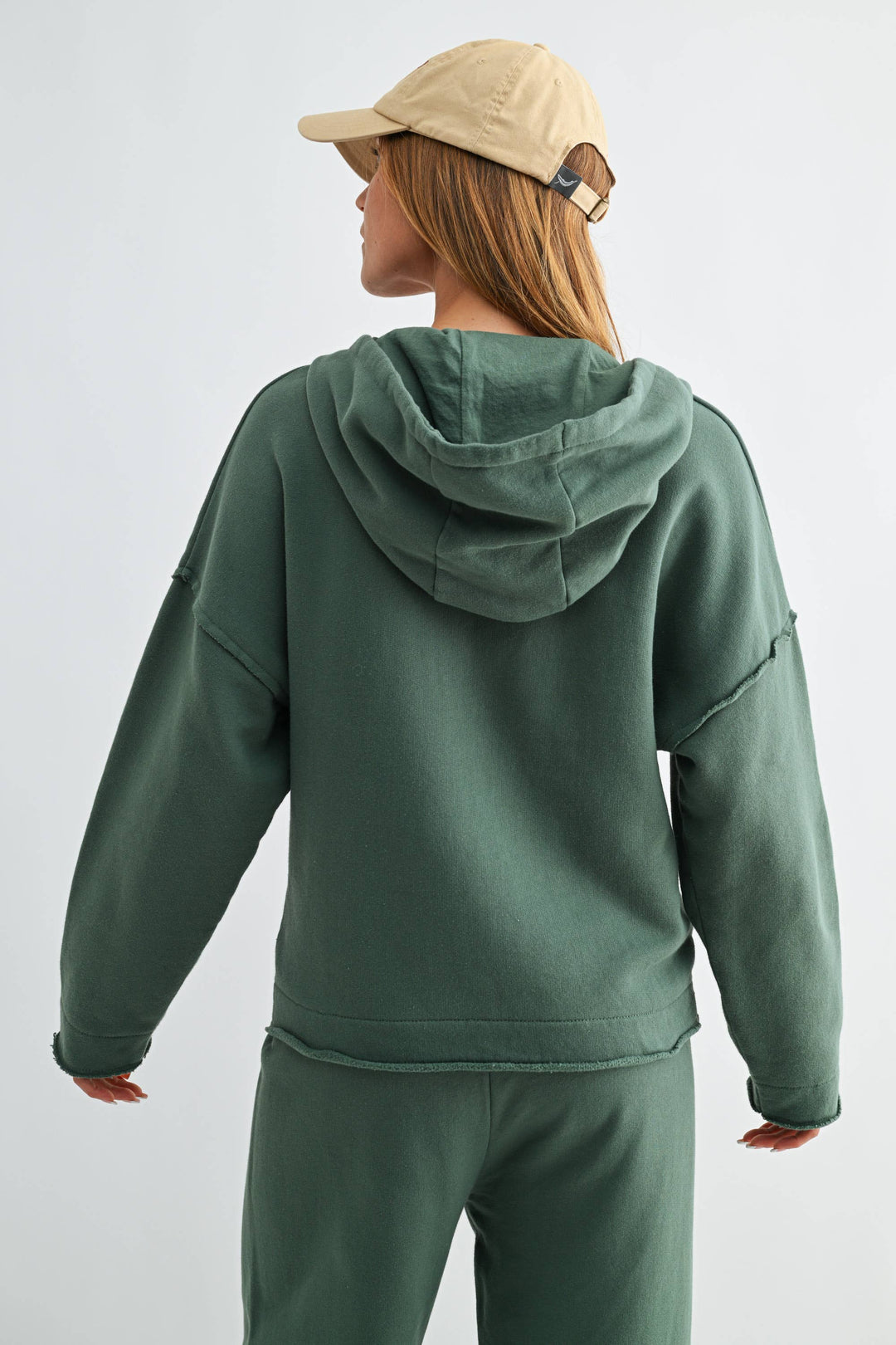 Malibu Air Cotton Hoodie in White
