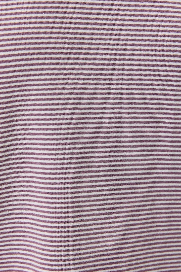 The Sage Cream Stripe Shorts