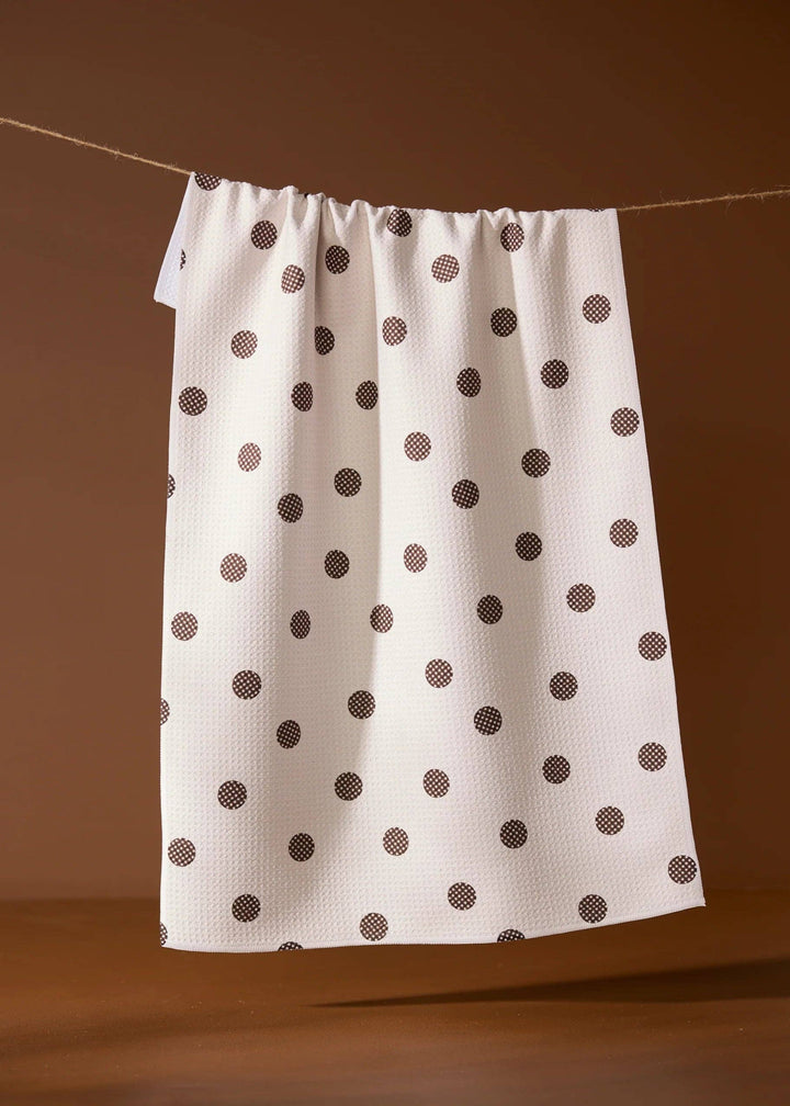 Polka Picnic Tea Towel