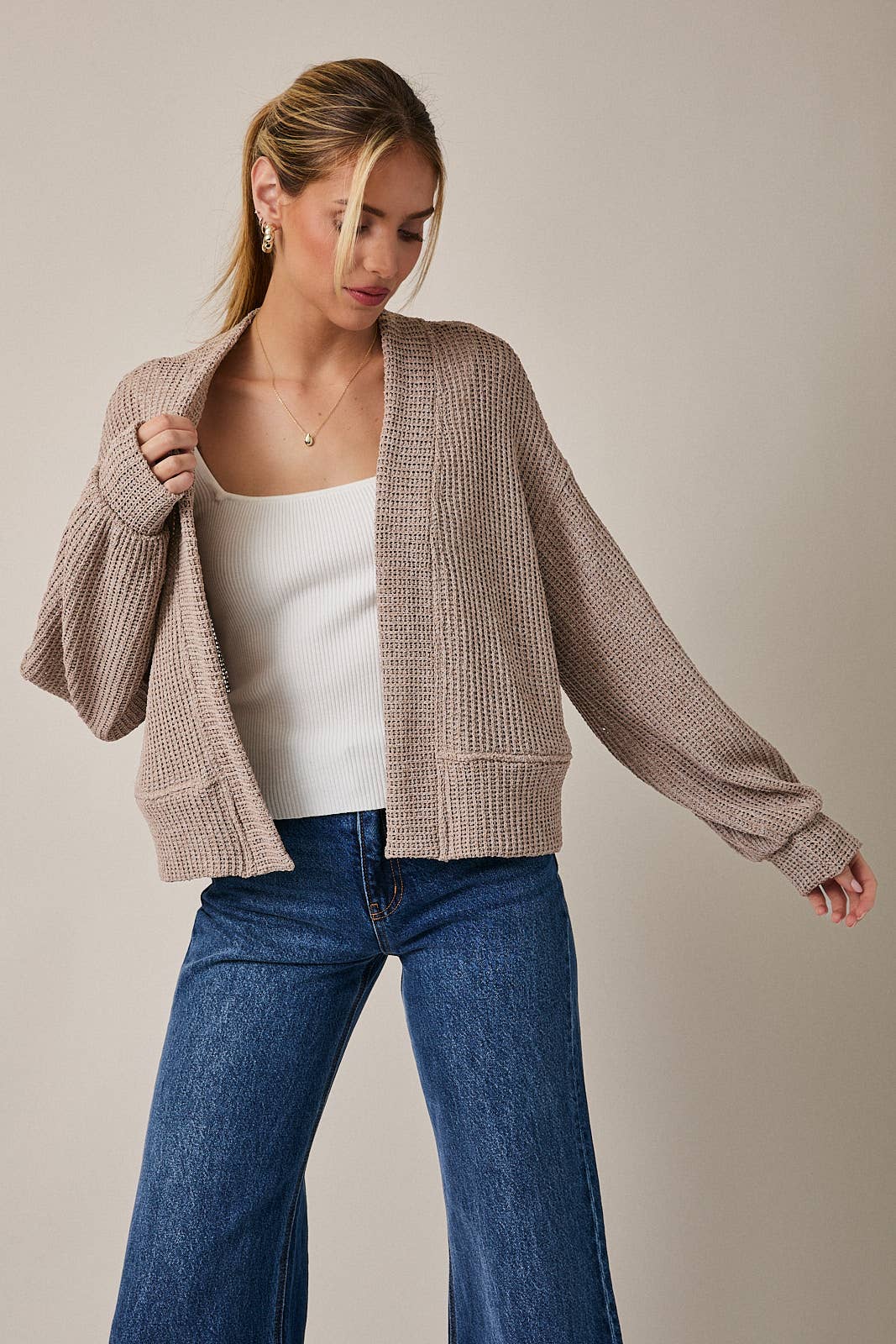The Lane Cropped Cardigan