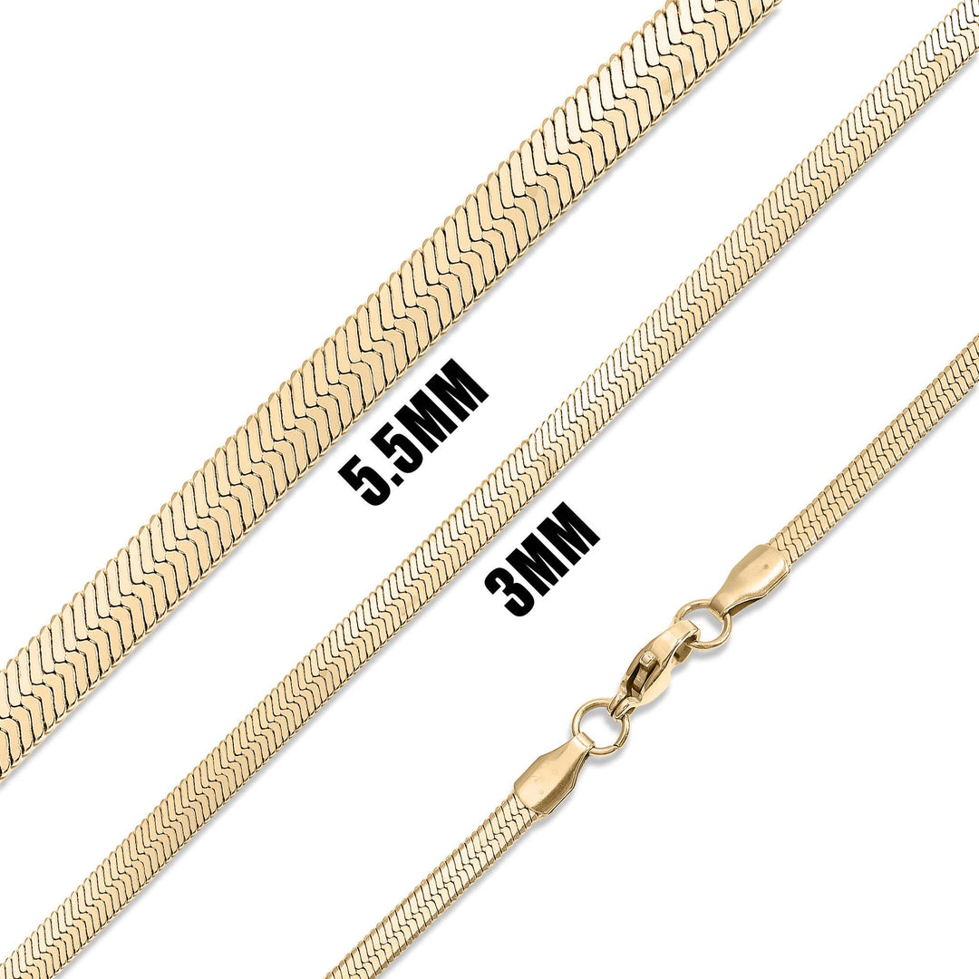 The Aurelia Herringbone Necklace