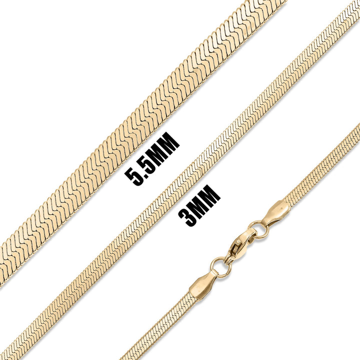 The Aurelia Herringbone Necklace