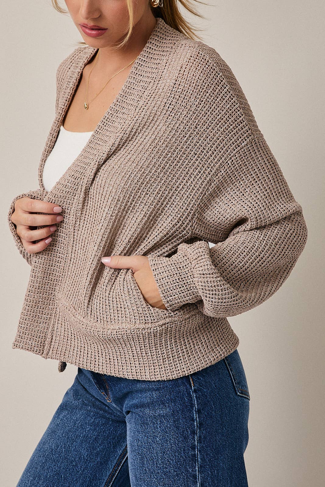 The Lane Cropped Cardigan
