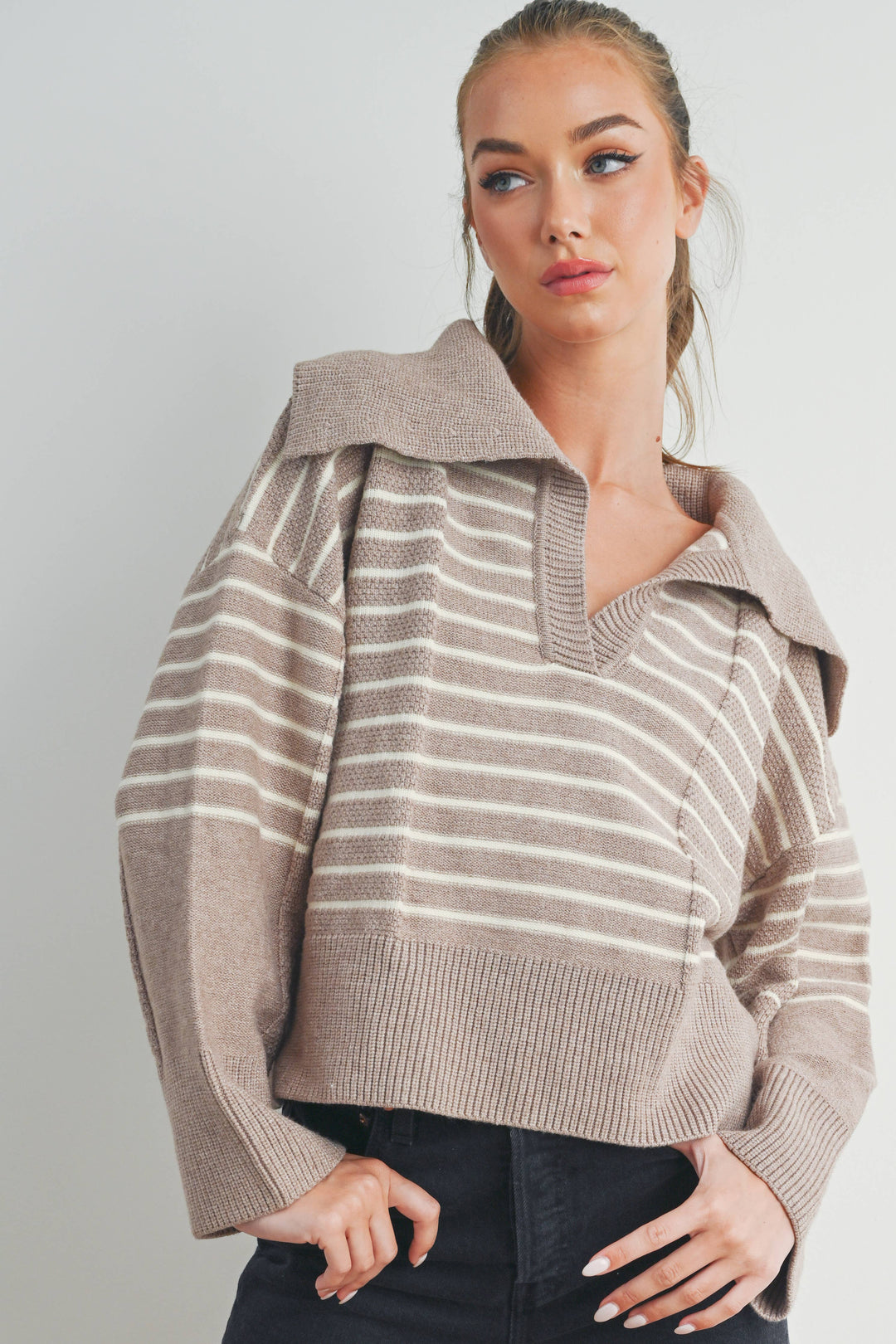 The Birchwood Striped Sweater