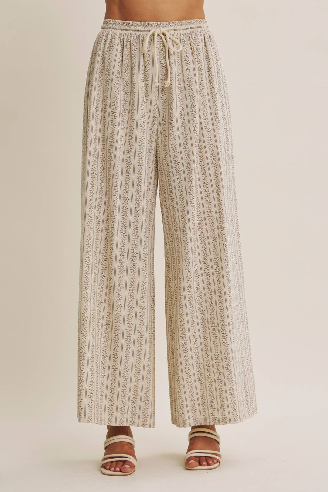 The Gentle Breeze Floral Wide-Leg Pant
