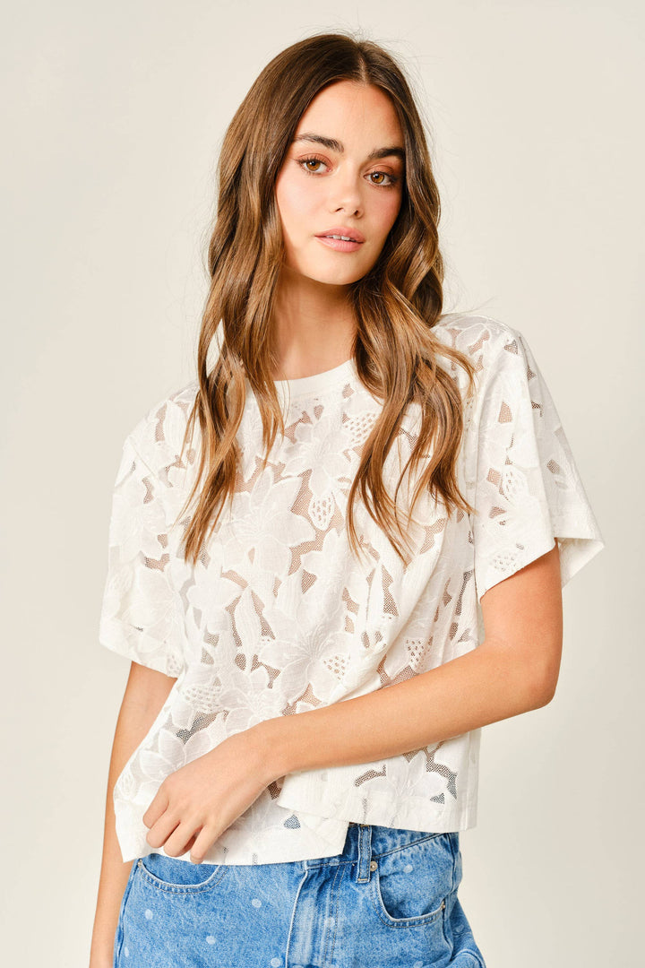 Floral Lace Blouse