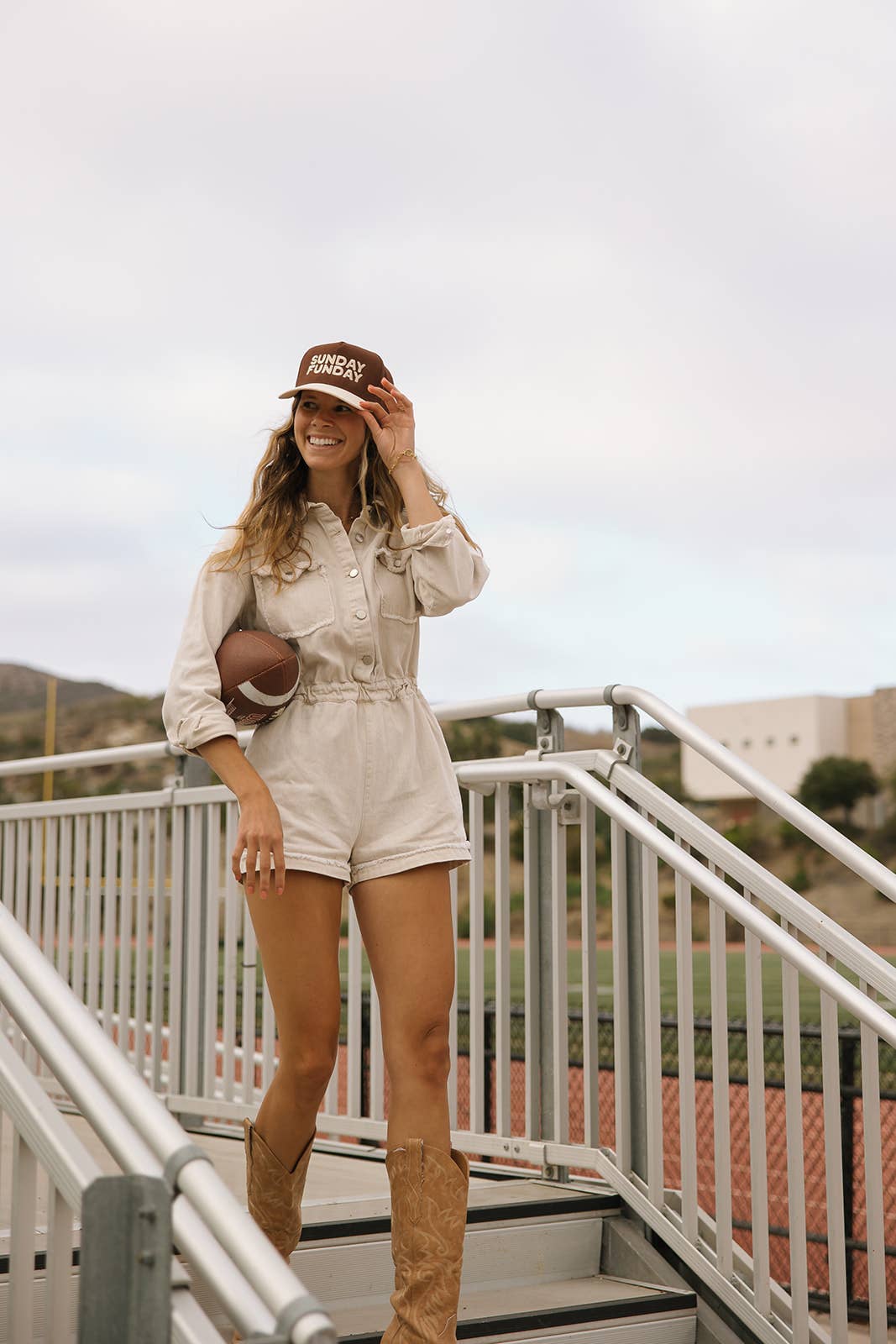 Sunday Funday Embroidered Hat - Game Day Hat