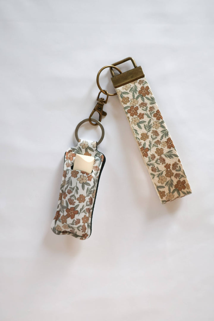 Chapstick Holder Keychain, Lip Balm & Stick Holder Keychain