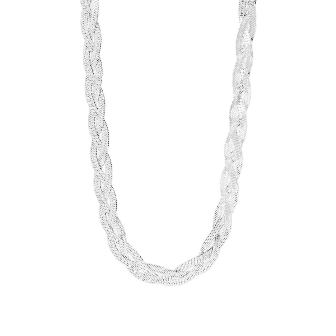 The Solis Herringbone Chain Necklace