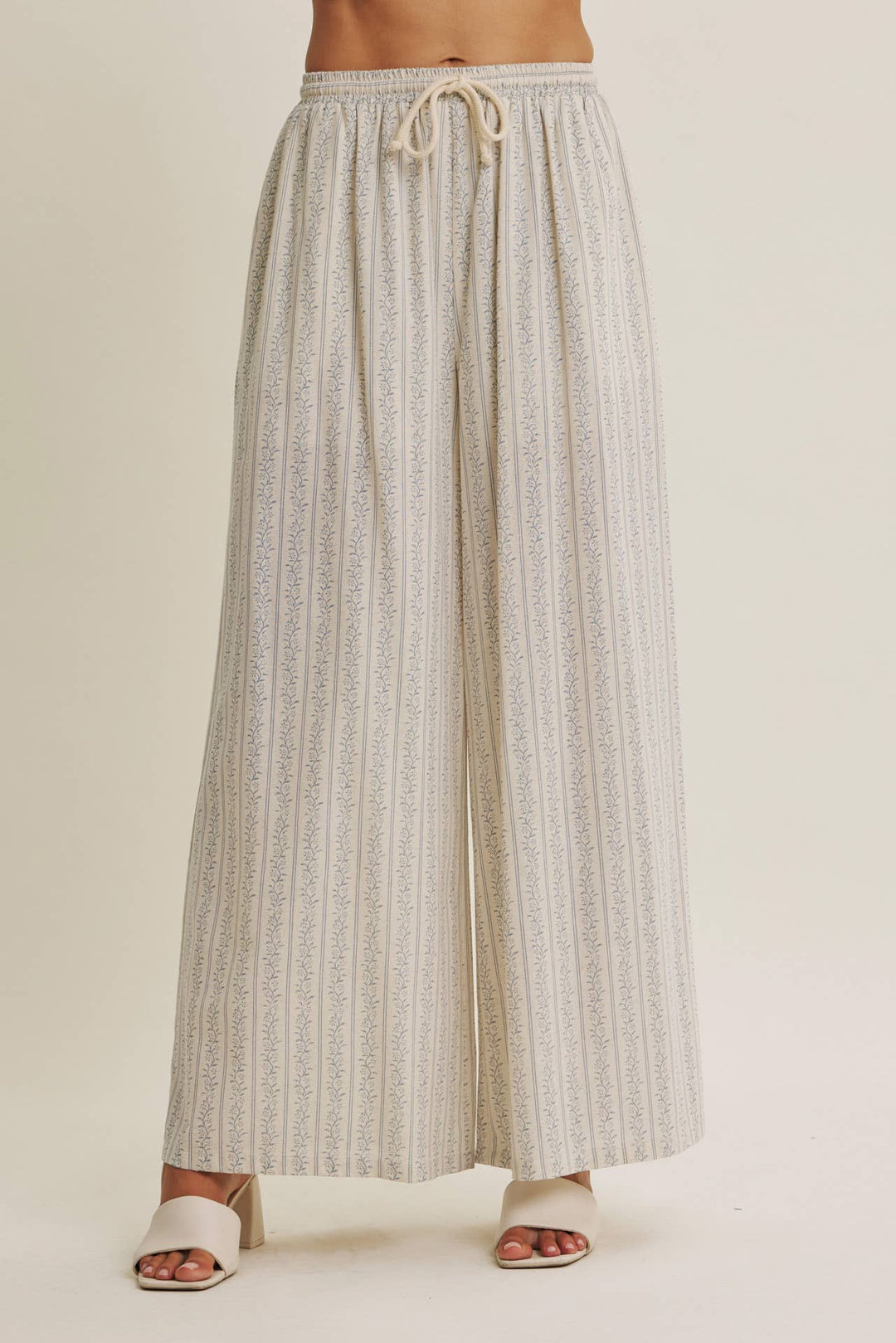 The Gentle Breeze Floral Wide-Leg Pant