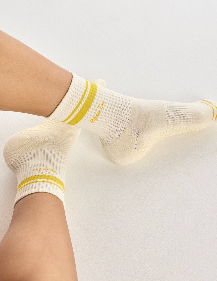 The Pilates Era Grip Sock in Blush