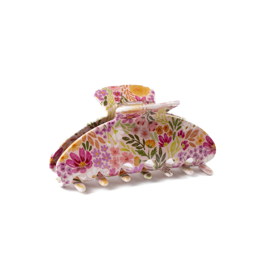 Floral Claw Clip