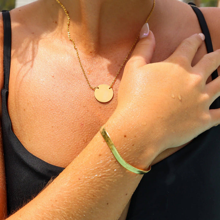Signature Gold Herringbone Chain