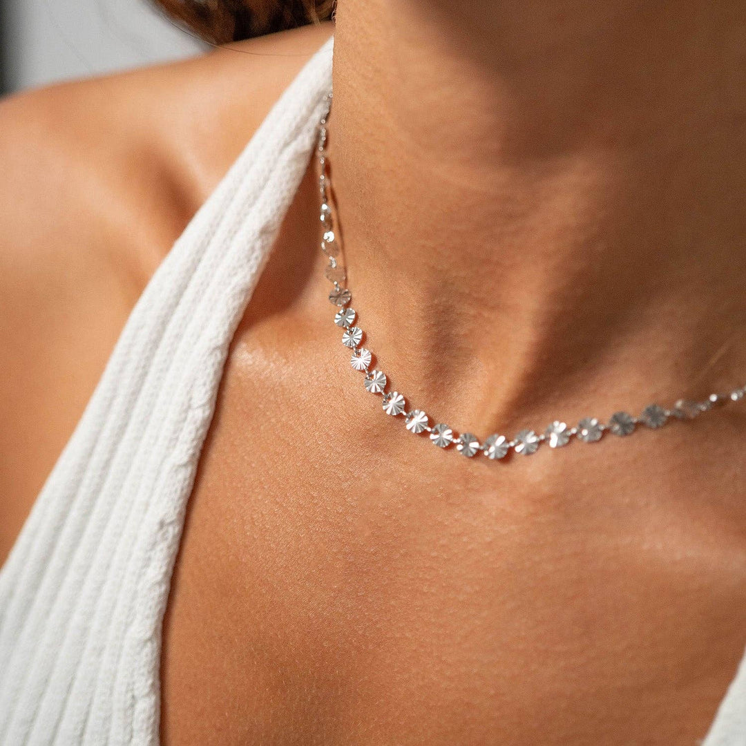 The Sunburst Chain Necklace