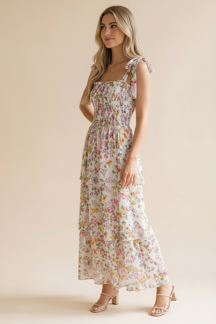The Meadow Promise Maxi Dress 🌿🤍