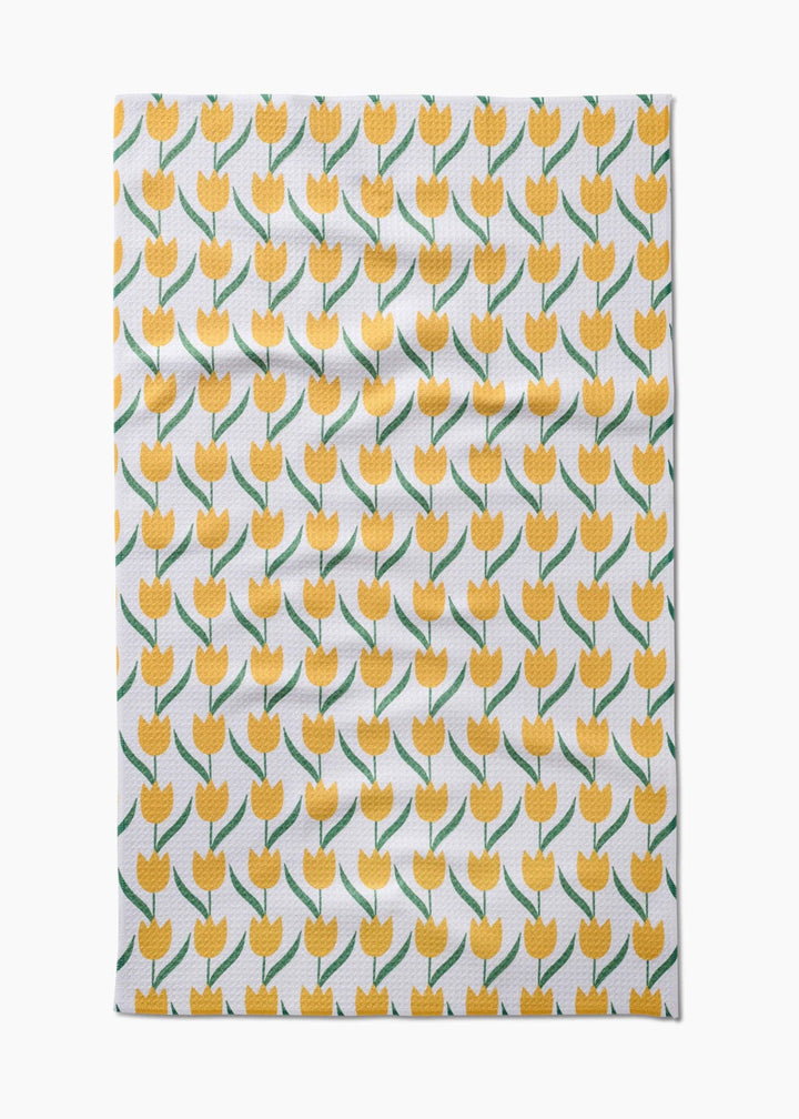 Tulip Flowers Tea Towel