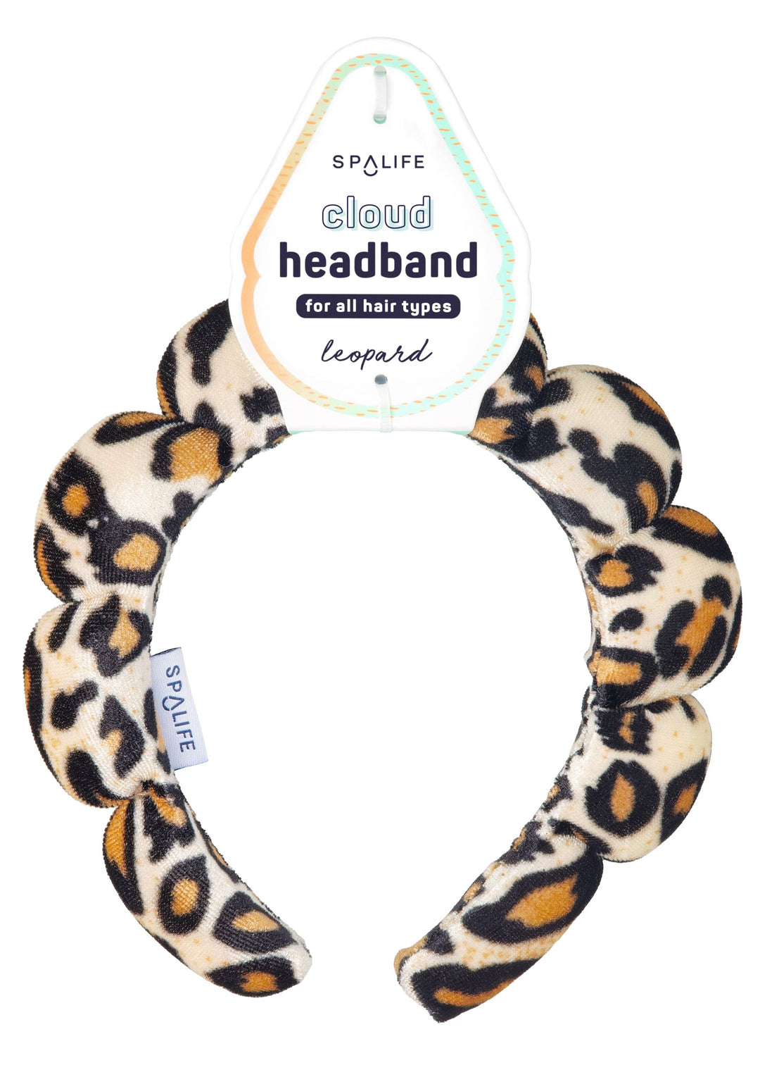 Bubble Headband Leopard Animal Print