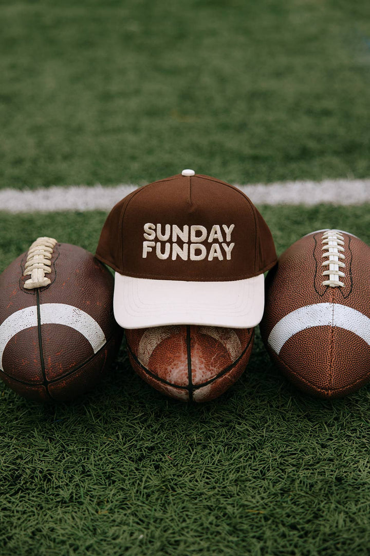 Sunday Funday Embroidered Hat - Game Day Hat