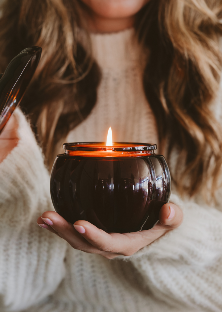 *NEW* Hello Fall Soy Candle - 20oz Pumpkin Jar - Fall Decor