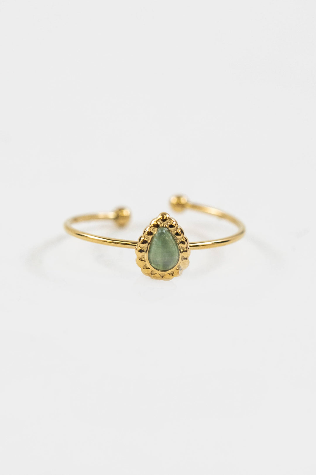 Sea Tear Adjustable Ring