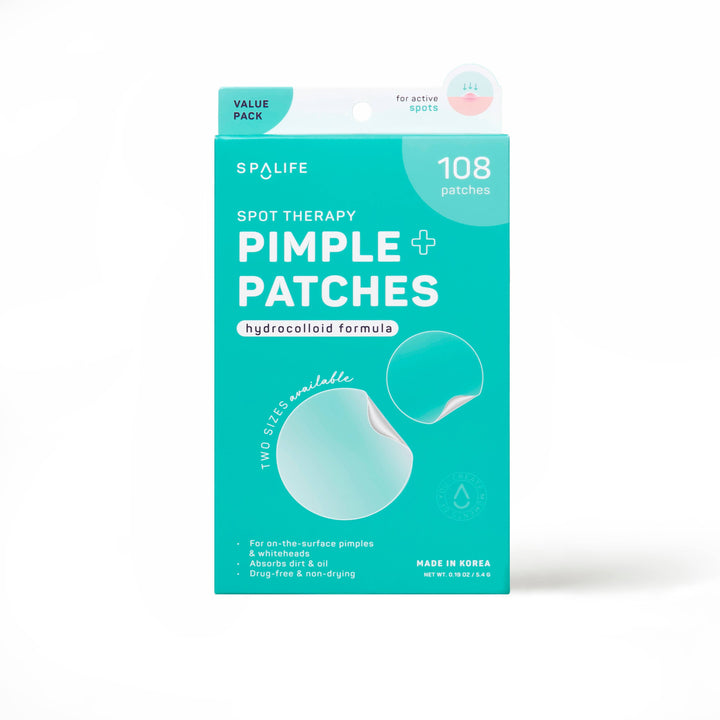 Spot Therapy Hydrocolloid Pimple Patches - 108 Patches