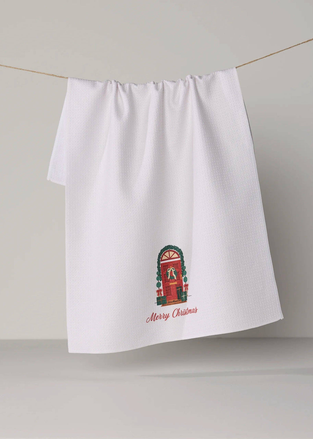 Merry Welcome Tea Towel - Holiday 2026