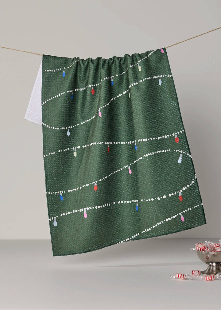 Garland Glow Tea Towel - Holiday 2026