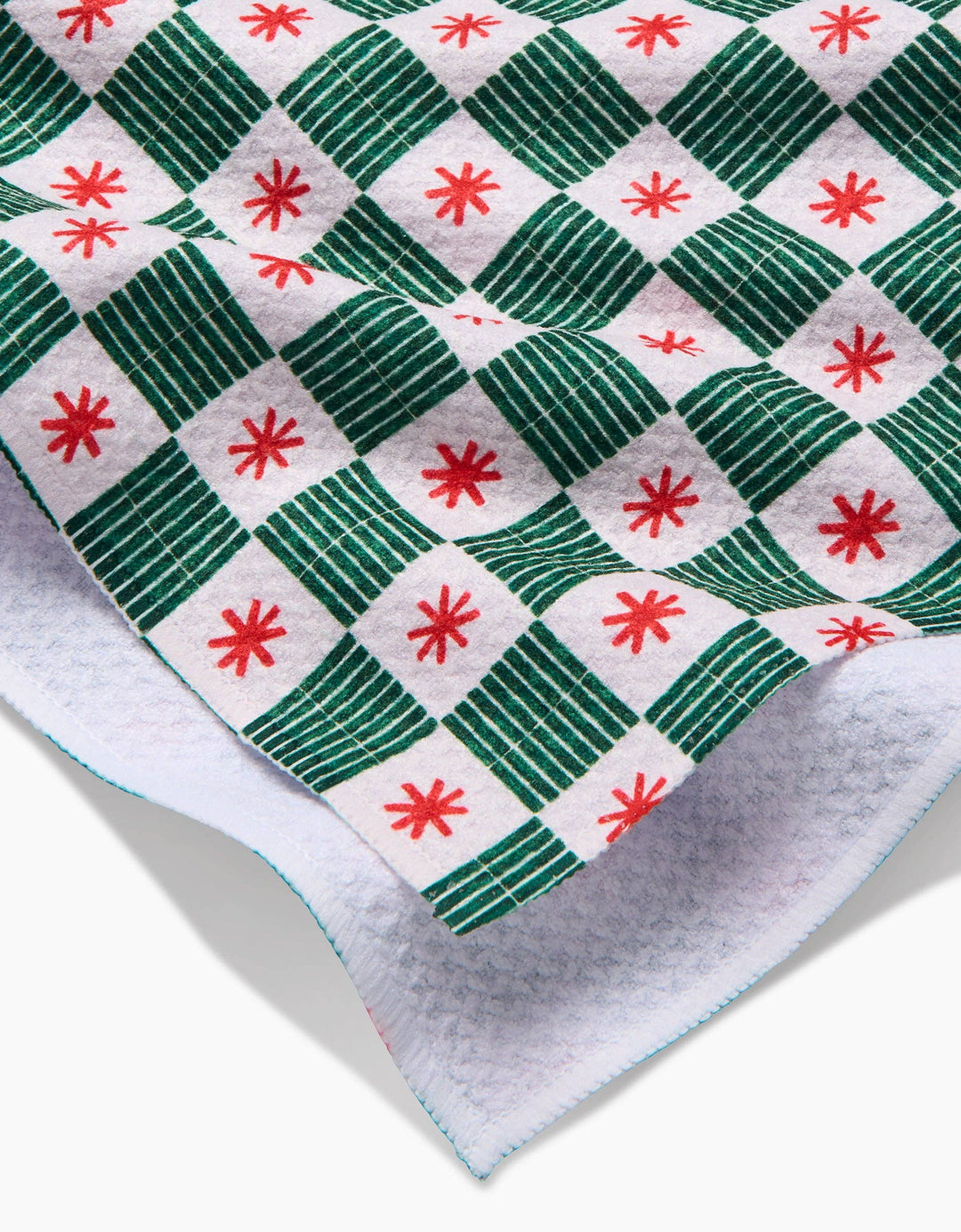 Jolly Grid Tea Towel