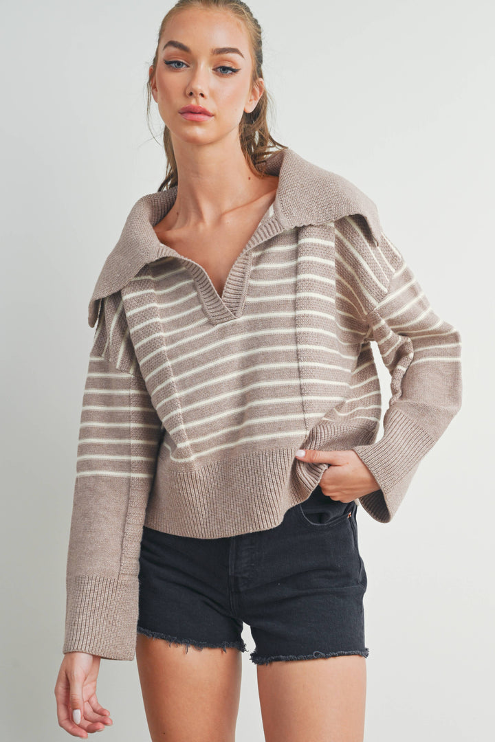 The Birchwood Striped Sweater