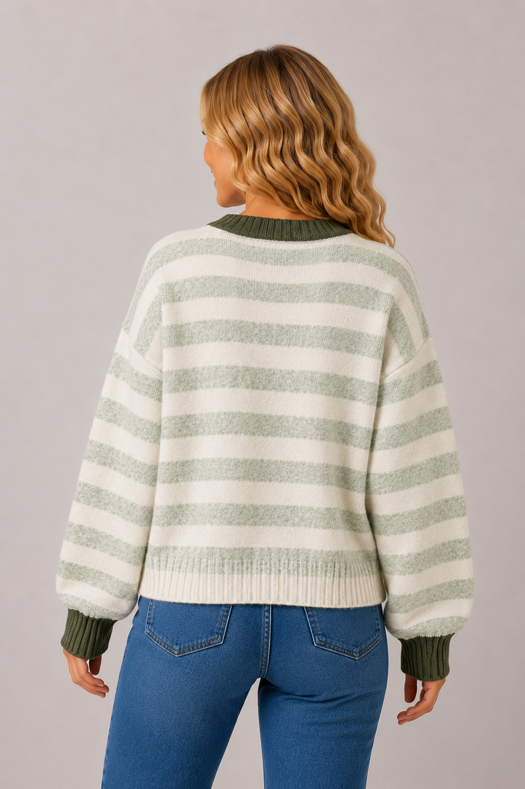 The Beckett Striped Knit Sweater