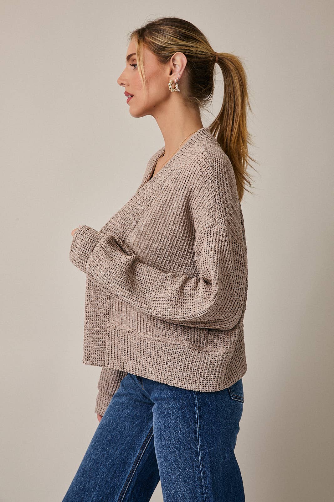 The Lane Cropped Cardigan