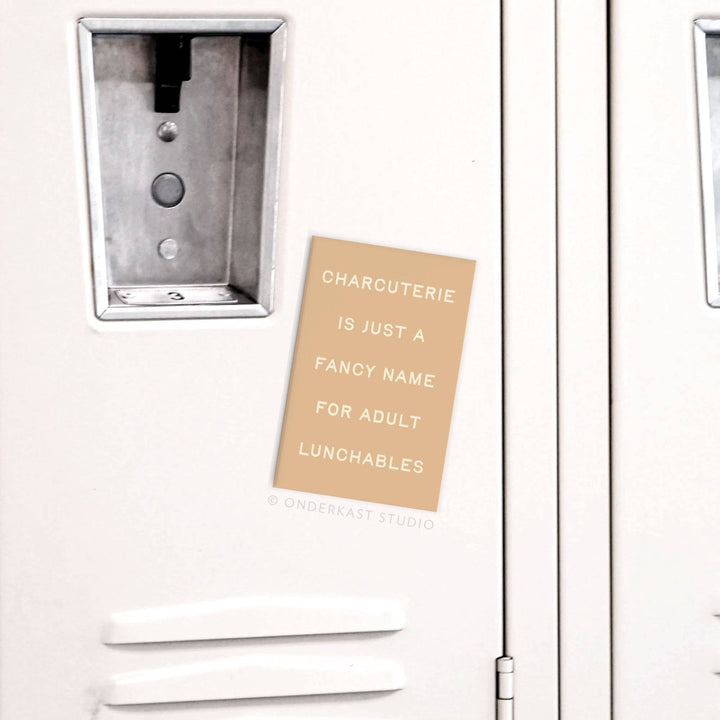 Charcuterie Adult Lunchables Rectangle Magnet