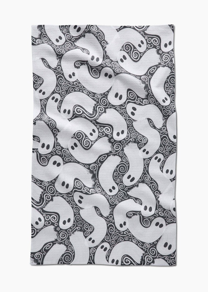 Swirling Ghosts Tea Towel