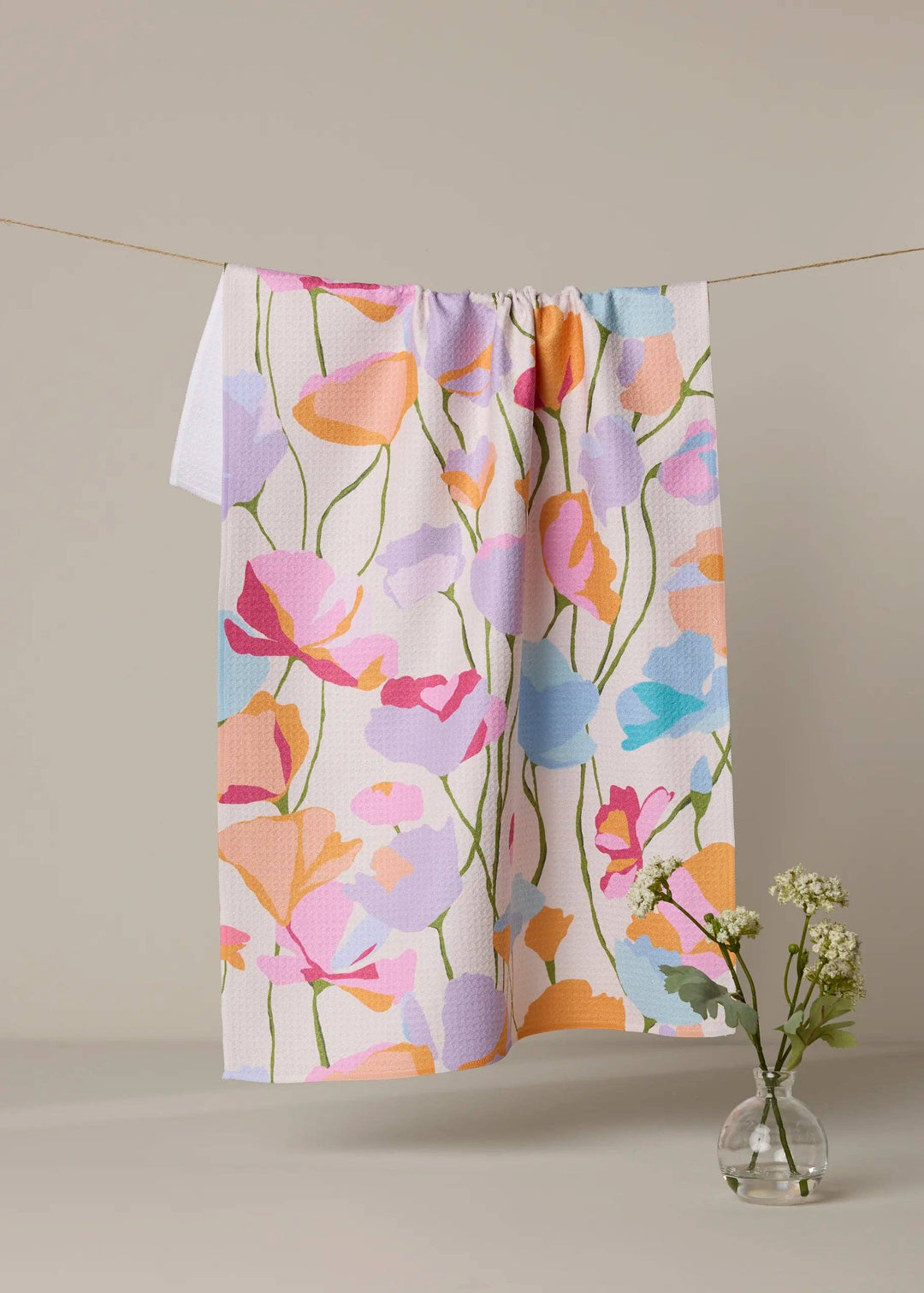 Sunlit Garden Tea Towel