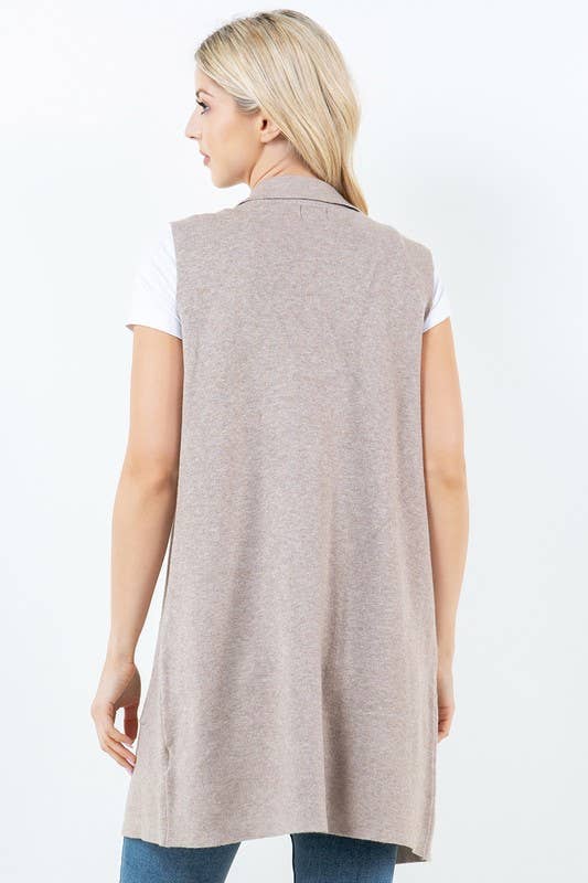 The Ellington Vest Cardigan
