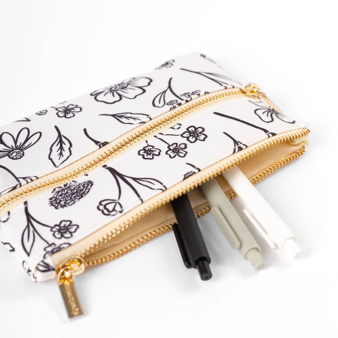 Floral Pencil Pouch