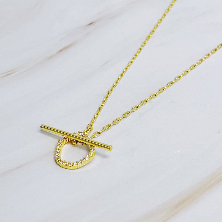 RESTOCK Amelia Dainty Toggle Necklace
