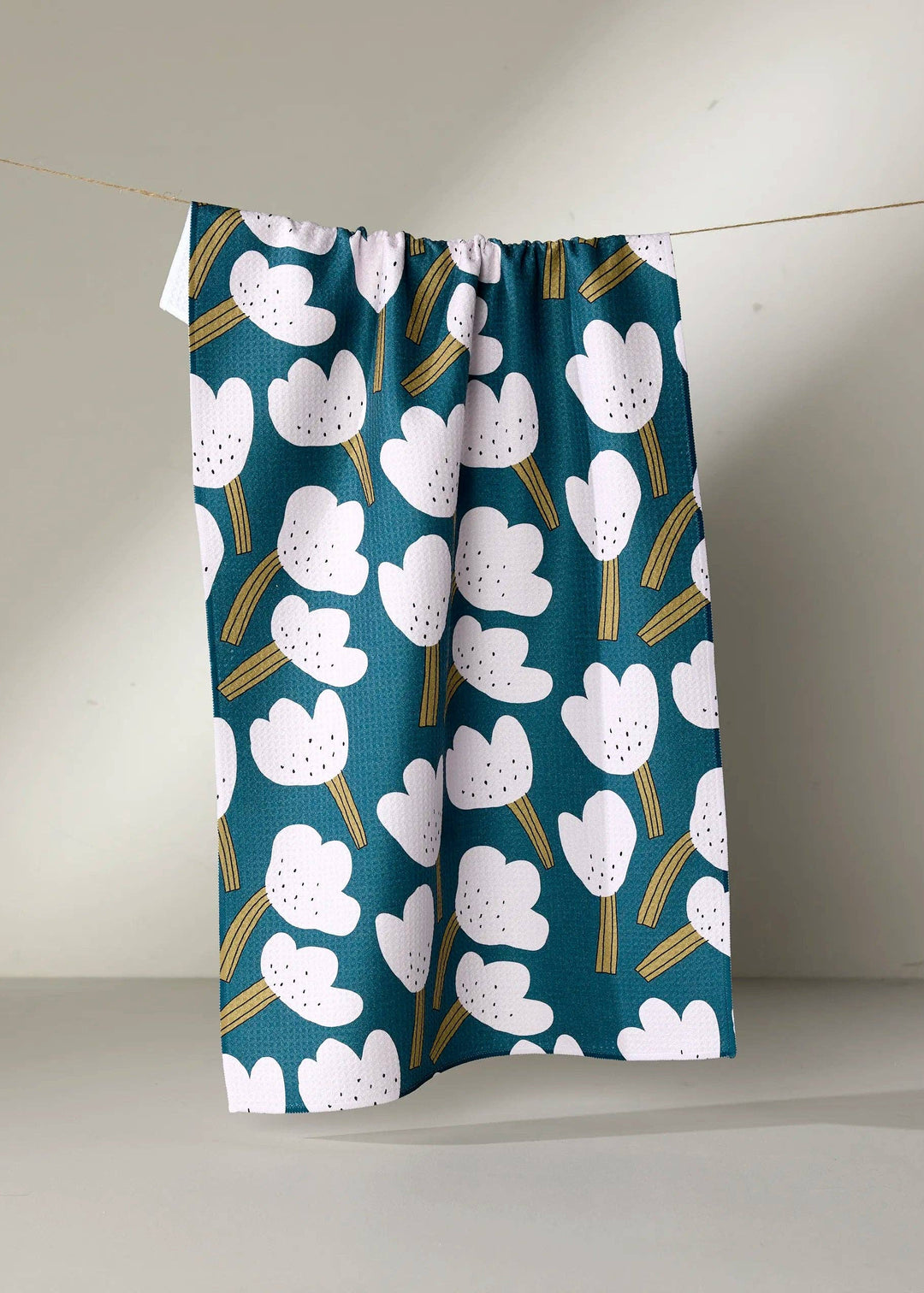 Tulips Tea Towel