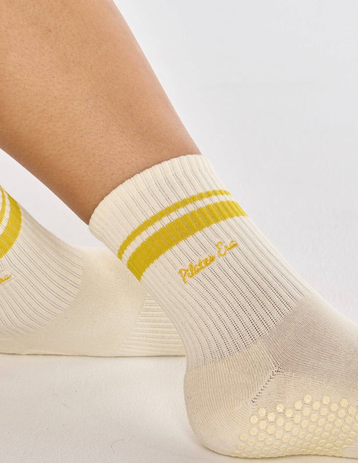 The Pilates Era Grip Sock in Blush