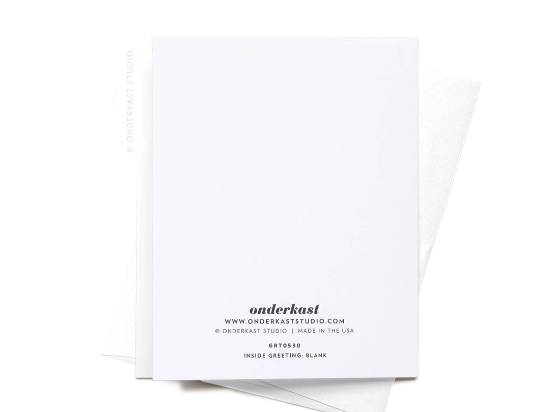 Mom of the Year Trophy Greeting Card