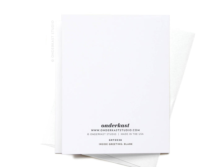 Mom of the Year Trophy Greeting Card