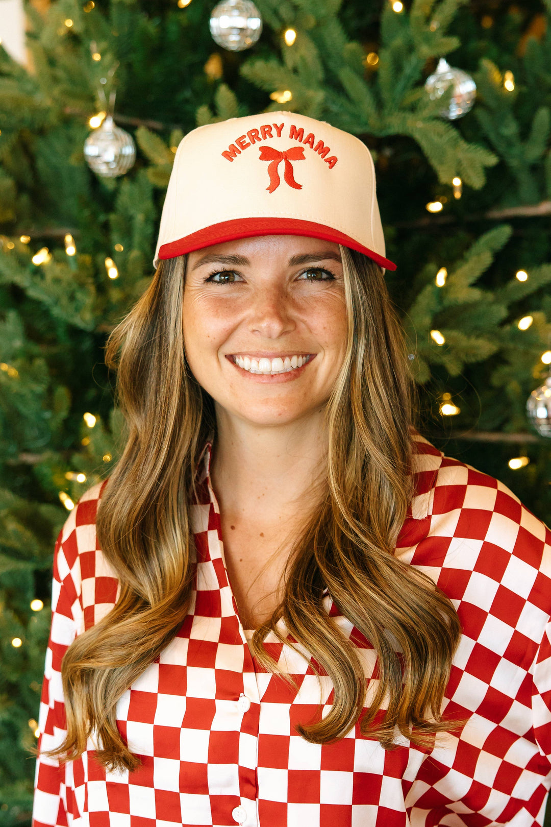 Merry Mama- Holiday Hat- Christmas Hat