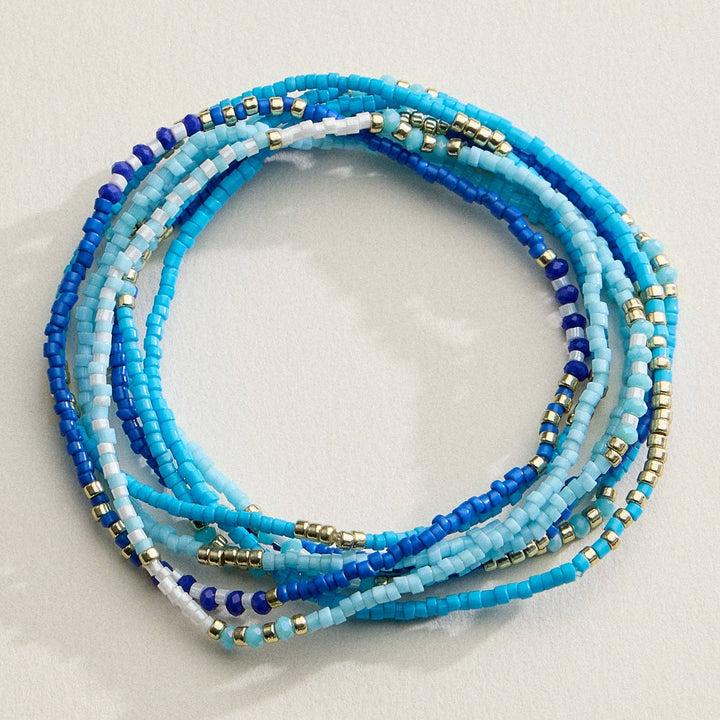 Seed Bead Stretch Bracelet Set | Stackable Bracelets