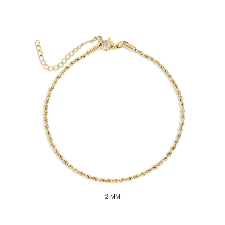 Classic Rope Chain Bracelet