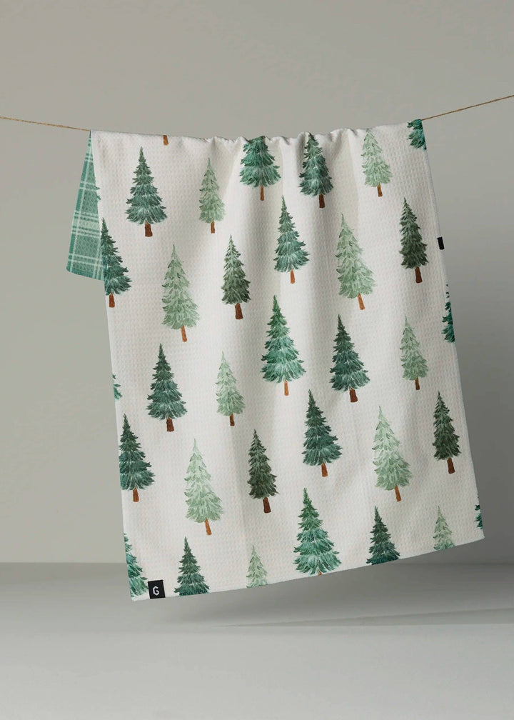 Pine Grove Luxe Kitchen Towel - Holiday 2026