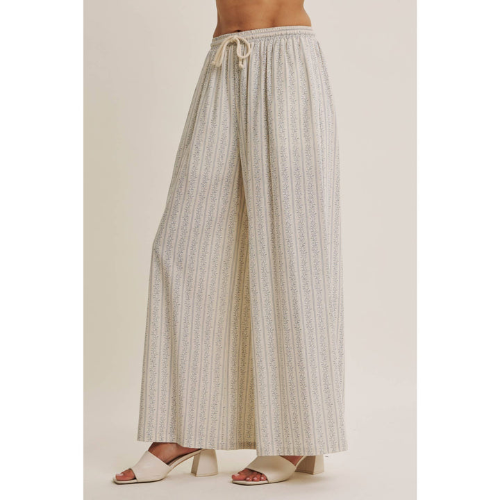 The Gentle Breeze Floral Wide-Leg Pant