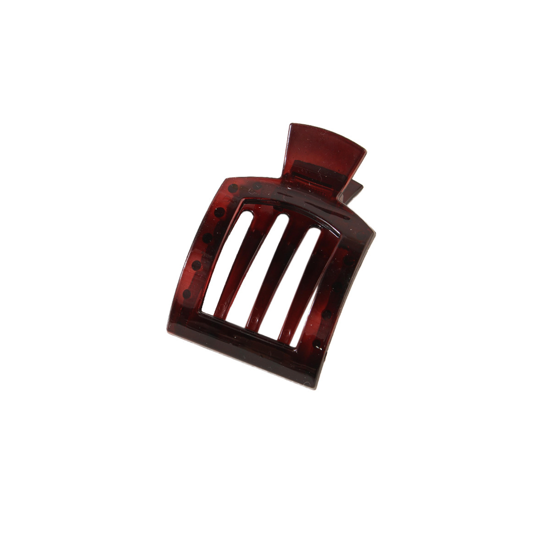Modern Hold Claw Clip in Black