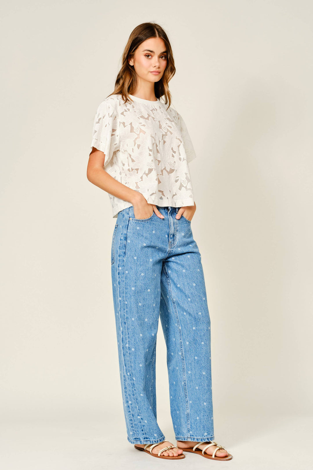 Floral Lace Blouse