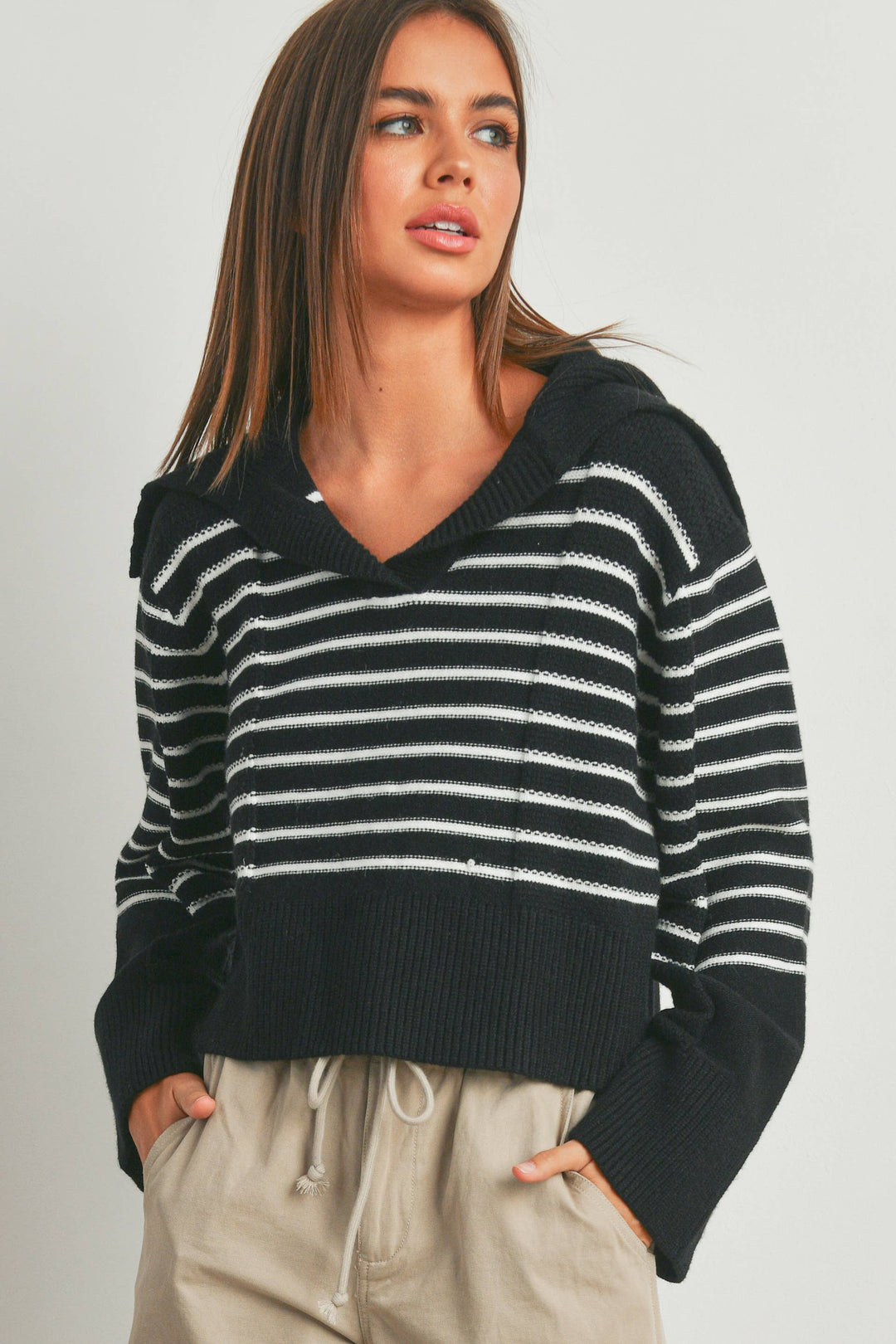 The Birchwood Striped Sweater